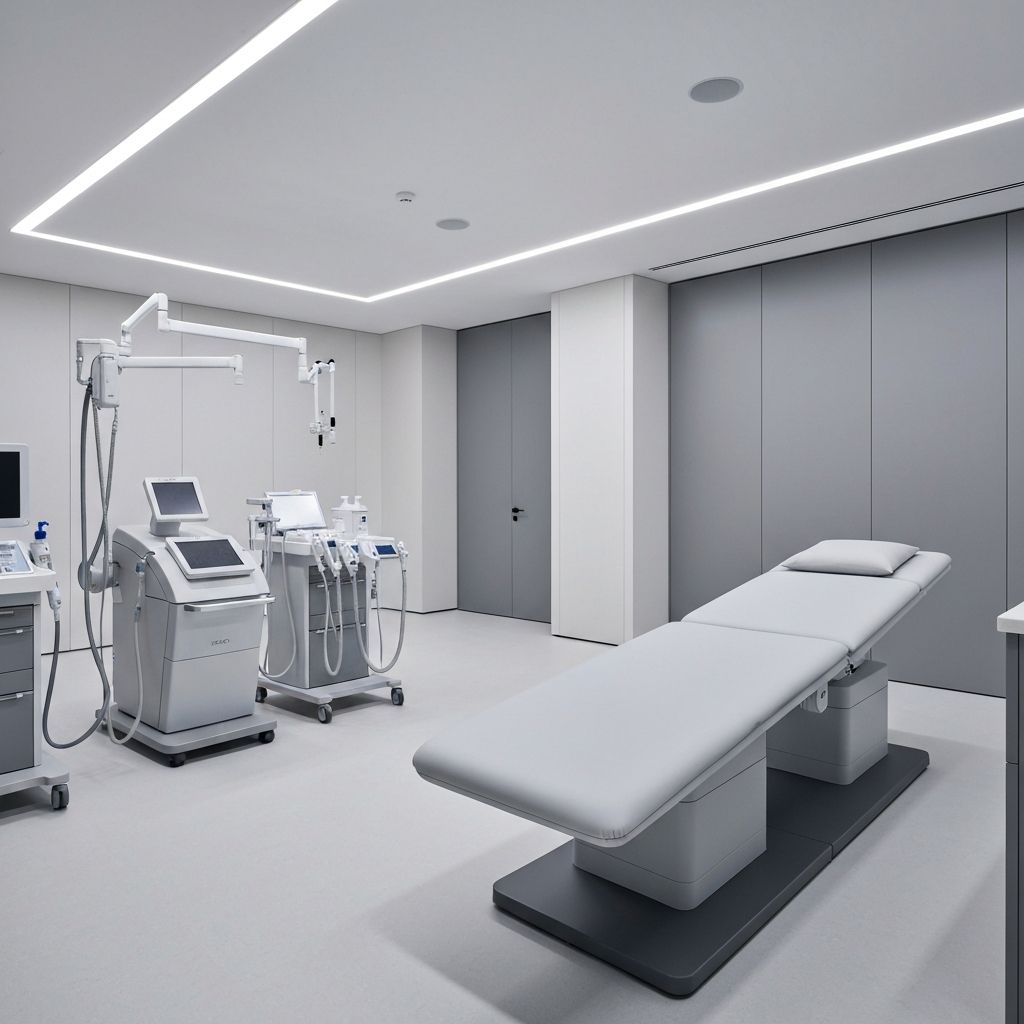 Luxury clinic environment